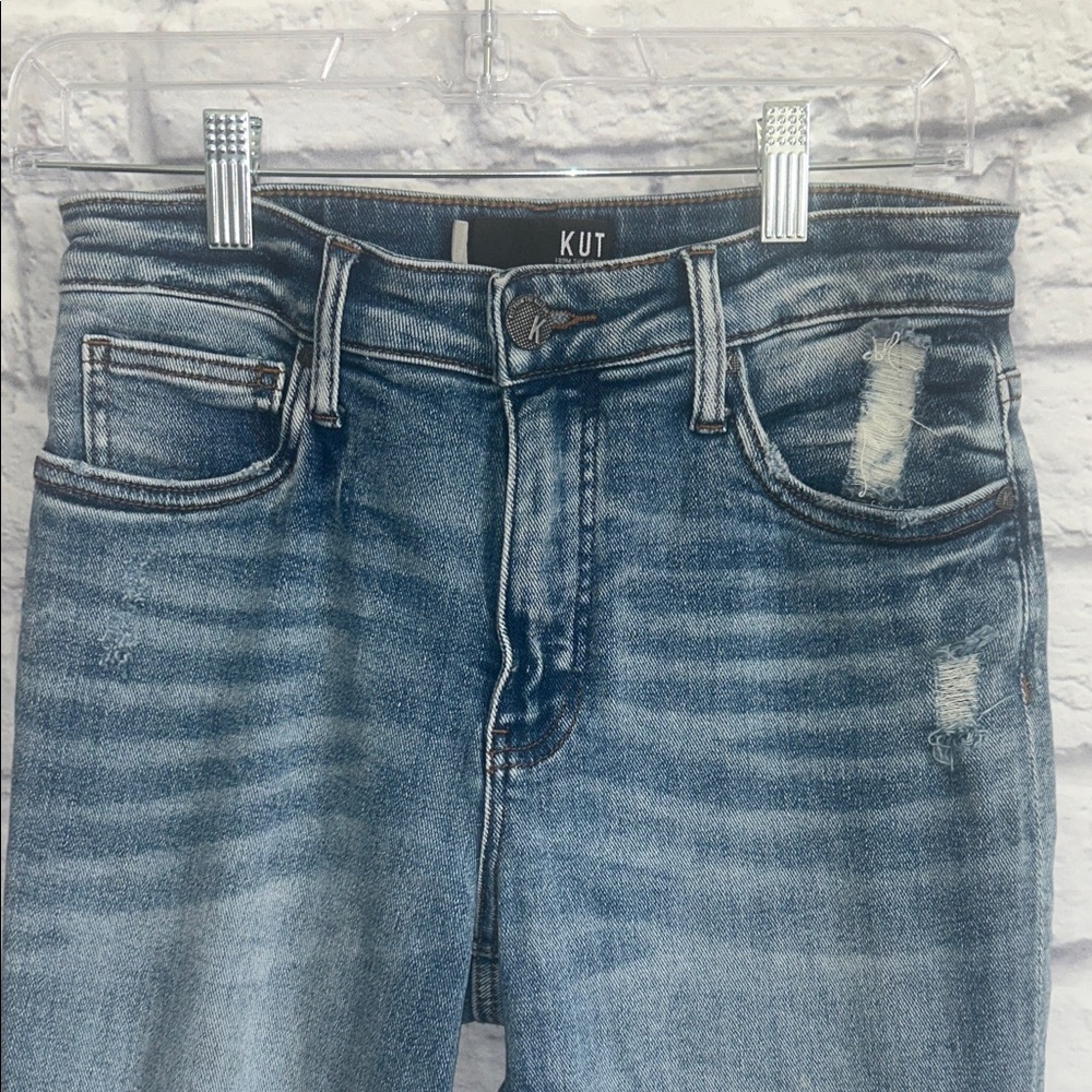 Kut from the Kloth High Rise Racheal Fab Ab Jeans - Picture 5 of 8